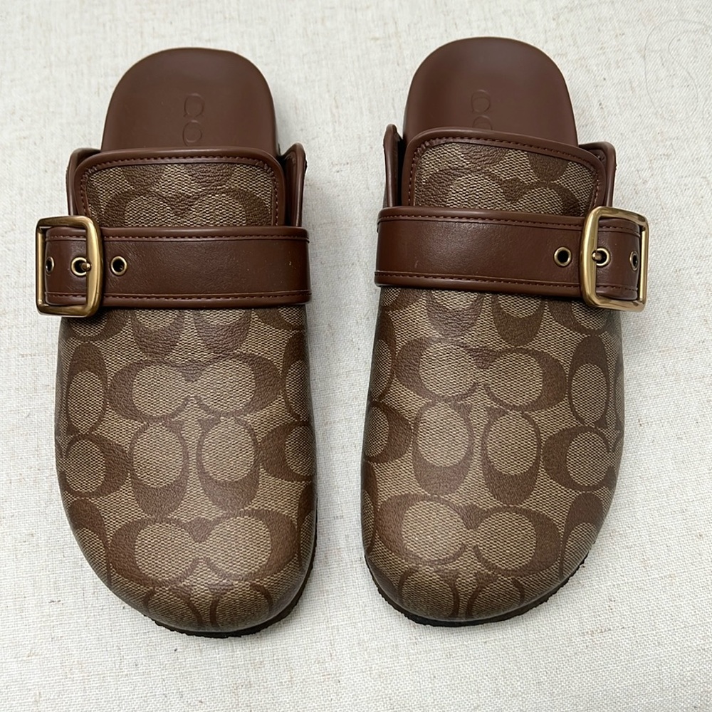 Coach leather canvas